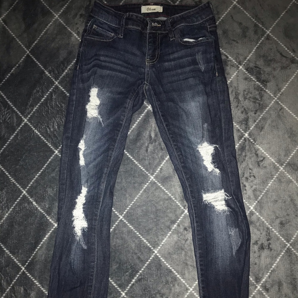 Ripped up pants
